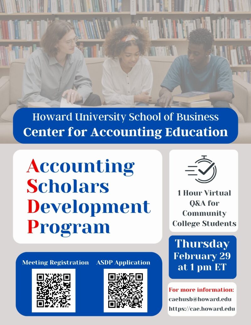 2024 ASDP Student Interest Meeting Center for Accounting Education